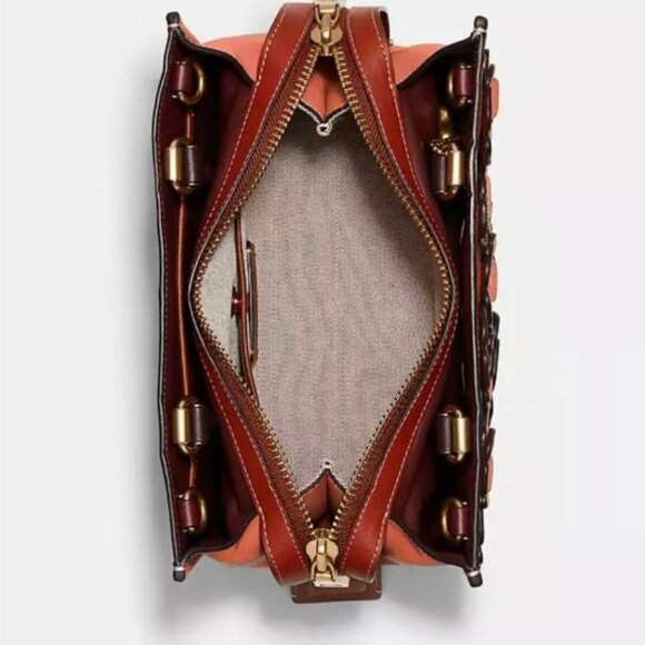 NWOT Coach Tea Rose Rogue 25 - Picture 3 of 9